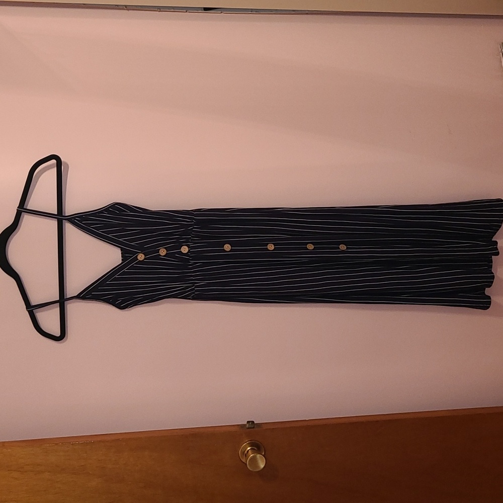 Pinstripe Dress